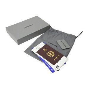 Balenciaga Passport Long Wallet White Black Blue